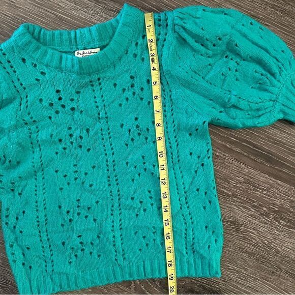 For Love And Lemons Brooke Pointelle Sweater - Picture 8 of 9